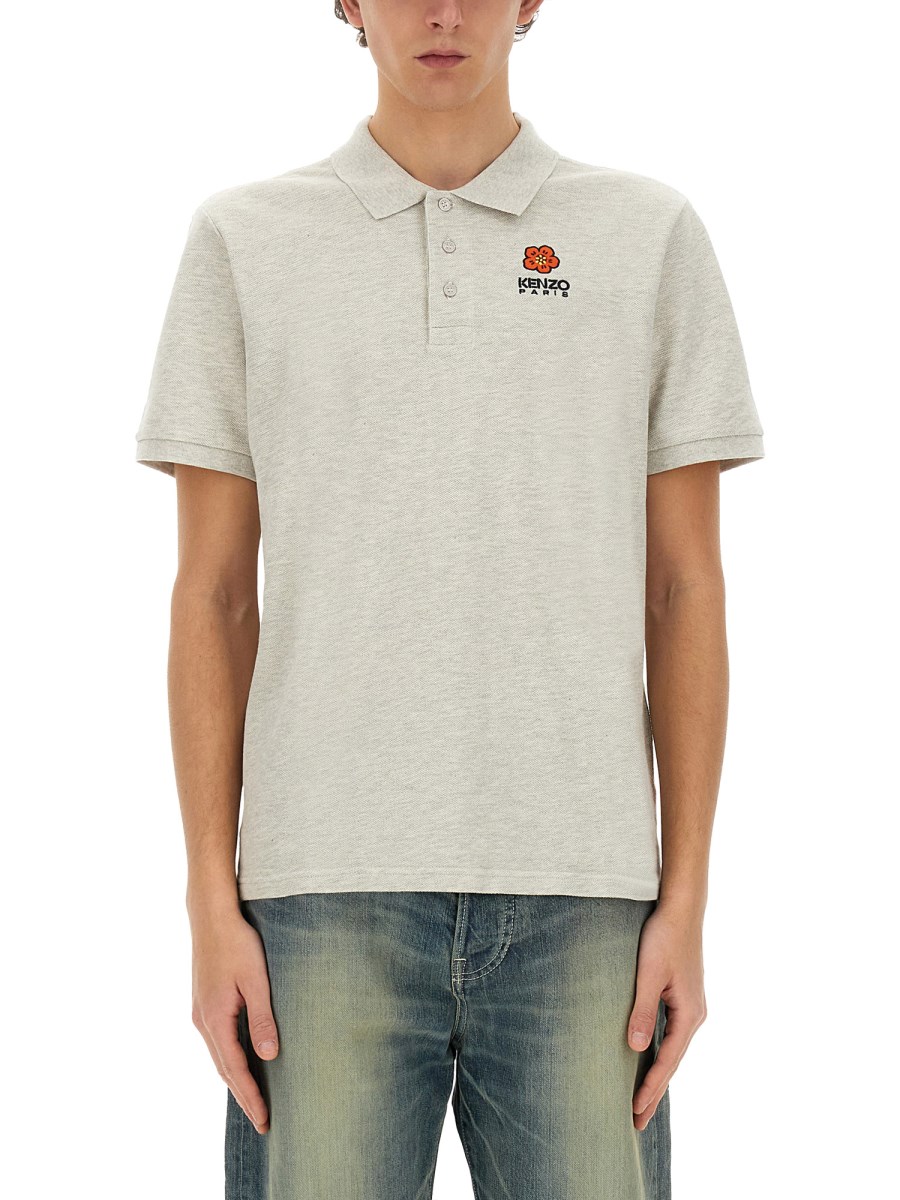 Kenzo grey polo hotsell