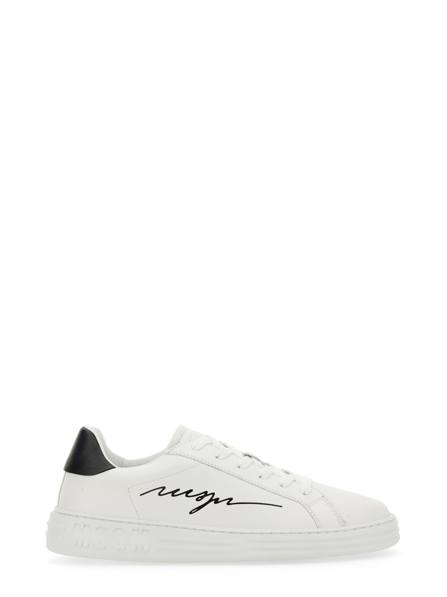 msgm sneaker with logo