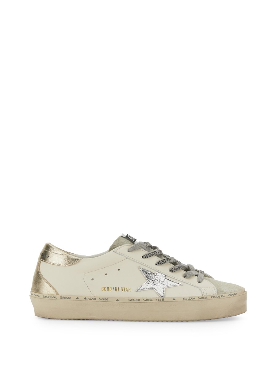 GOLDEN GOOSE SNEAKER "HI STAR" IN PELLE