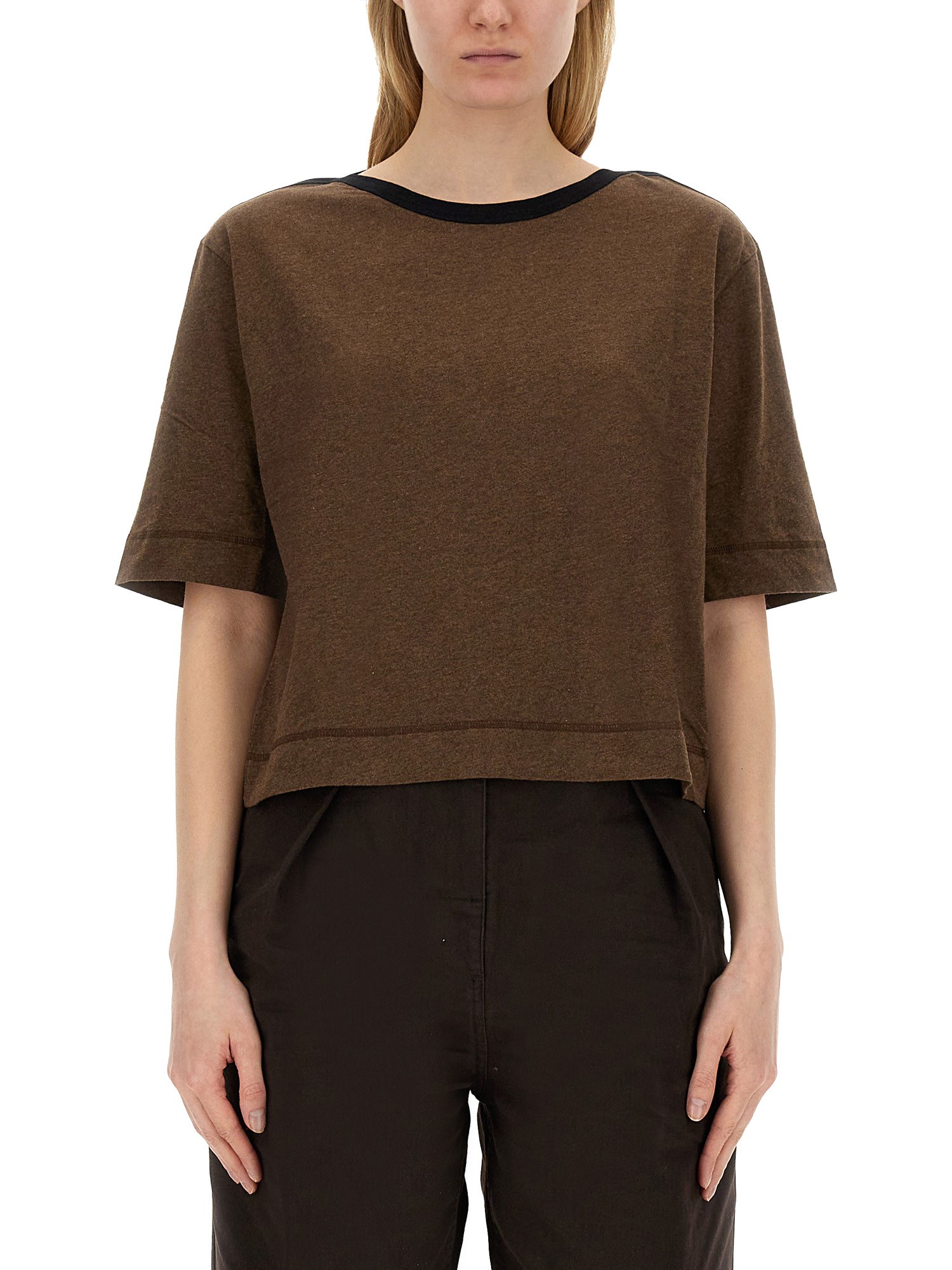 margaret howell cropped t-shirt