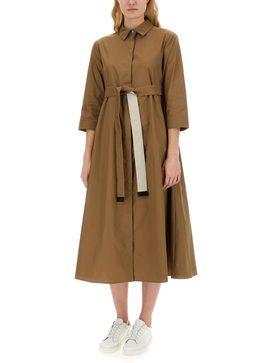 MAX MARA★ORVIETO Cotton Dress★ORVIETO 002★100% Cotton MAX MARA☆ORVIETO Cotton Dress☆ORVIETO 002☆100% 盛ら Cotton