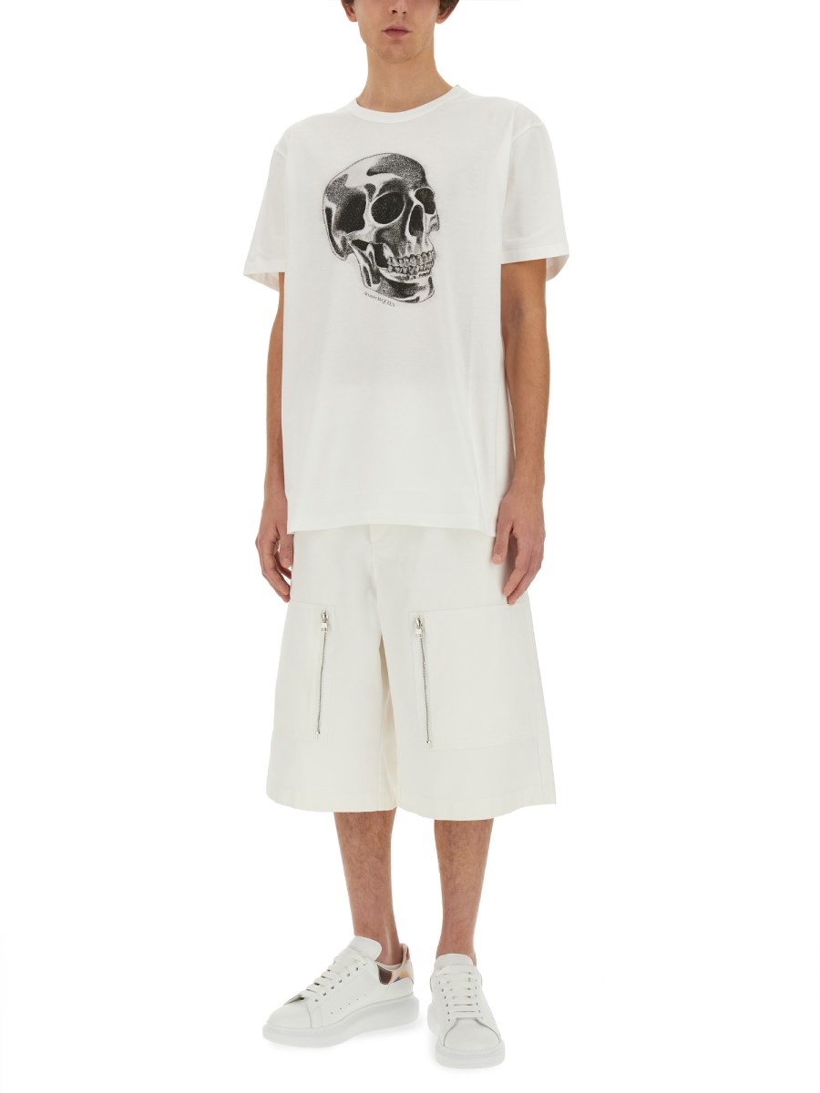 T-SHIRT CON STAMPA SKULL 