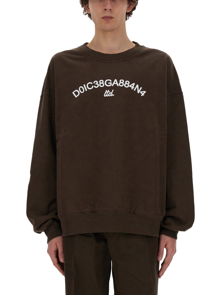 DOLCE & GABBANA FELPA CON LOGO