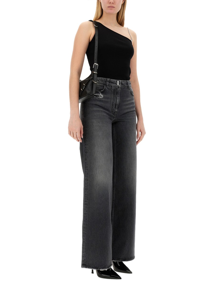 トップス GIVENCHY Givenchy // White Logo Lace Cut Out T-Shirt – VSP Consignment