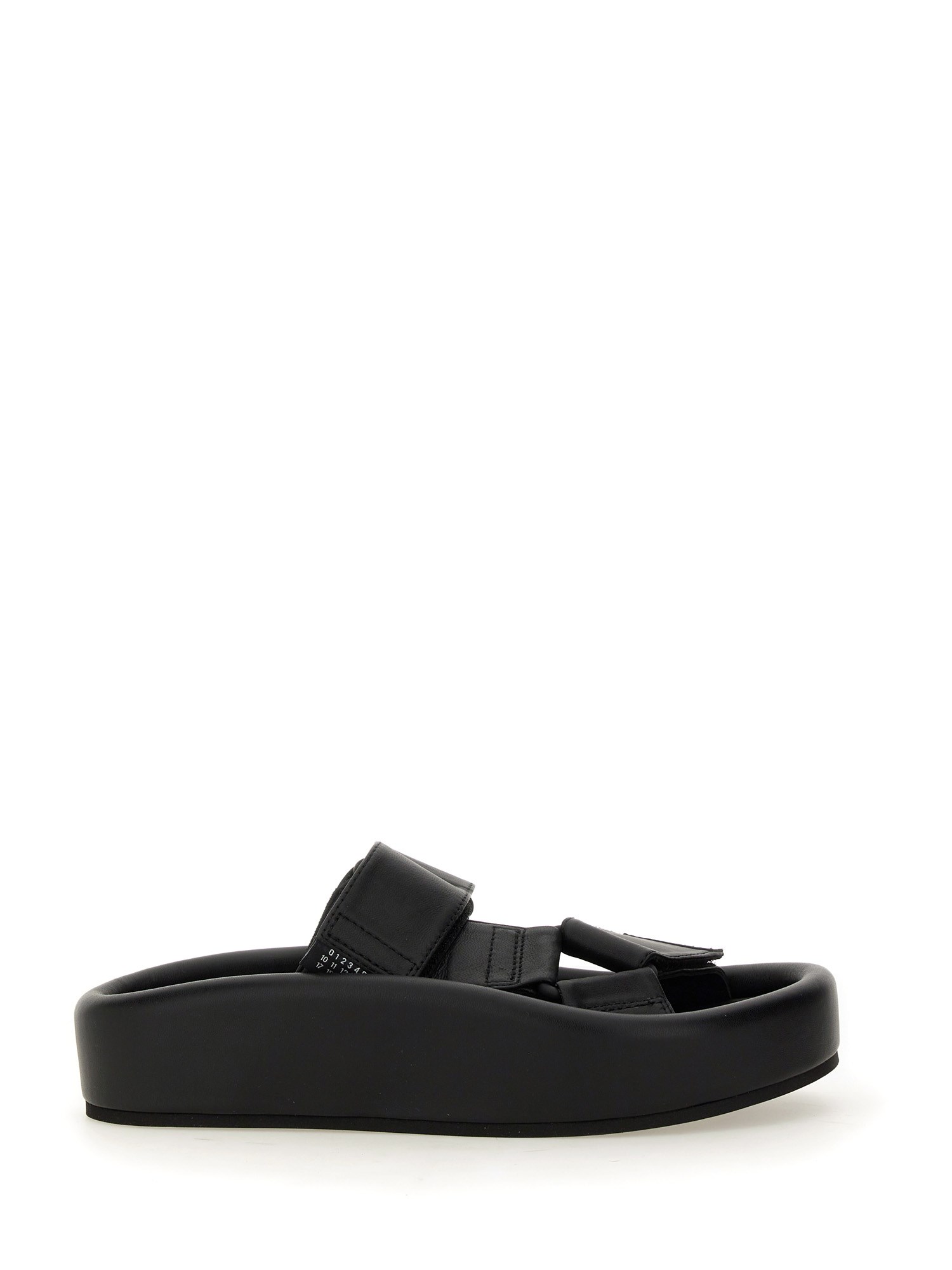 Mm6 Maison Margiela Slip-on Sandal In Black