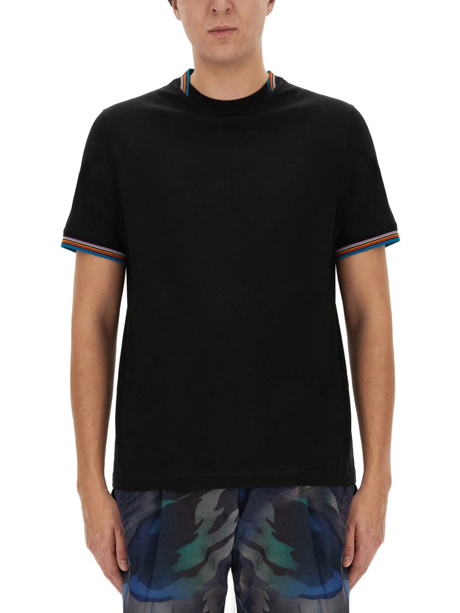 PAUL SMITH T-SHIRT IN COTONE