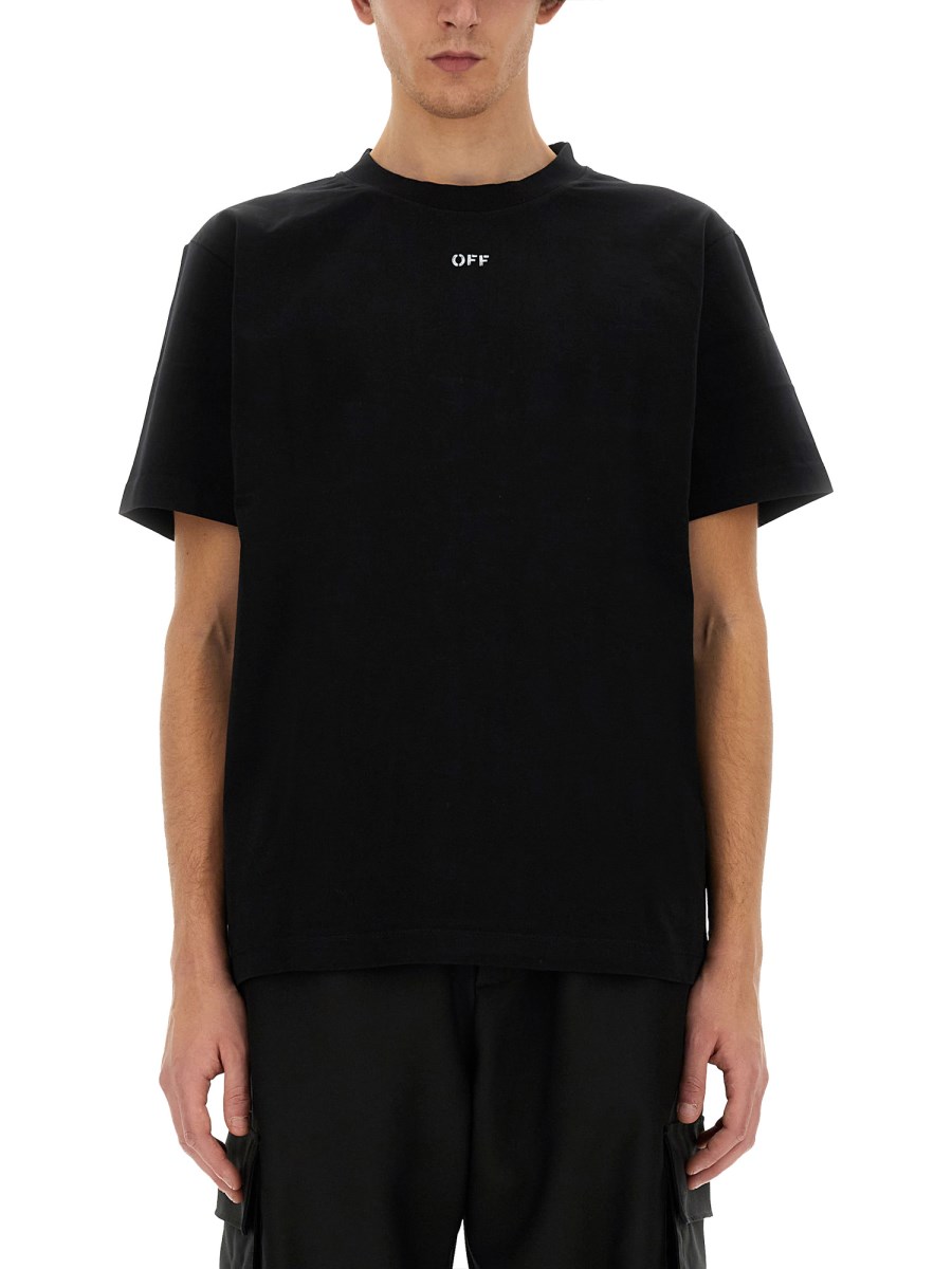 OFF-WHITE T-SHIRT CON LOGO