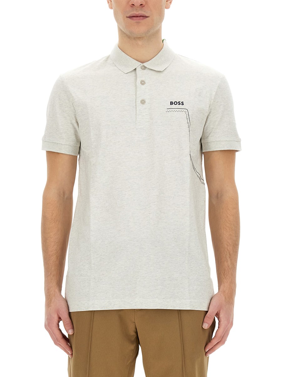 BOSS POLO CON LOGO