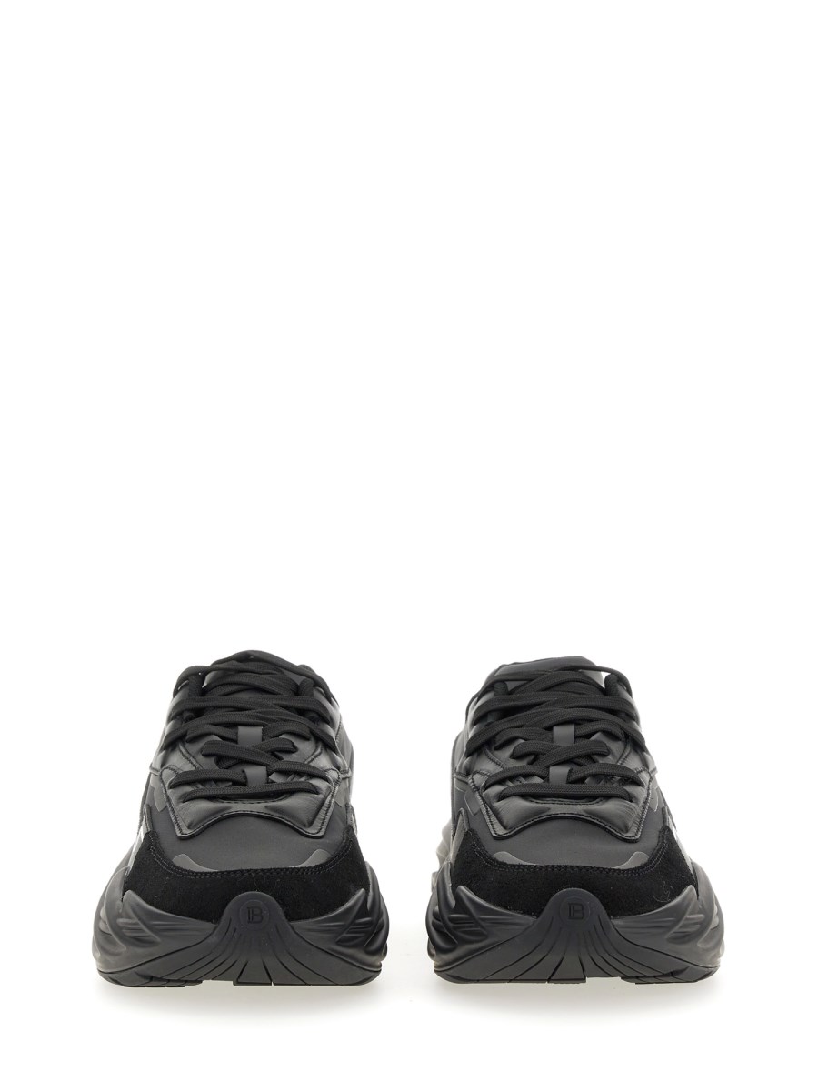 【関税込み】B-Dr4g0n Sneakers - Balmain - Synthetic Leather B-Dr4g0n Sneakers - Balmain - Synthetic Leather - Blue