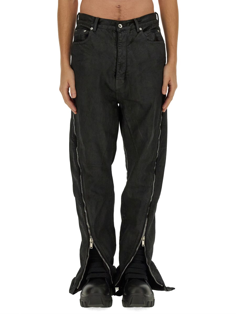 RICK OWENS PANTALONE IN DENIM