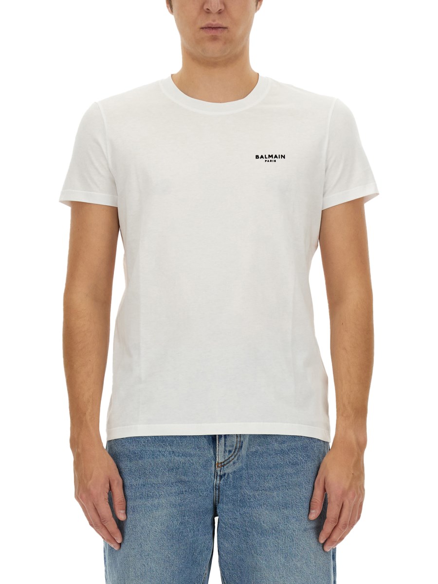 BALMAIN T-SHIRT CON LOGO