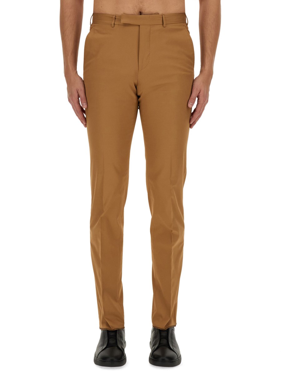 ZEGNA PANTALONE IN COTONE