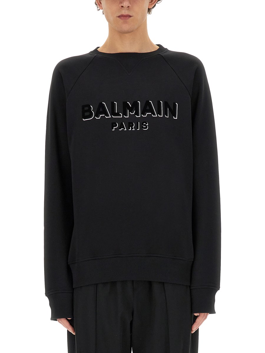 BALMAIN FELPA CON LOGO