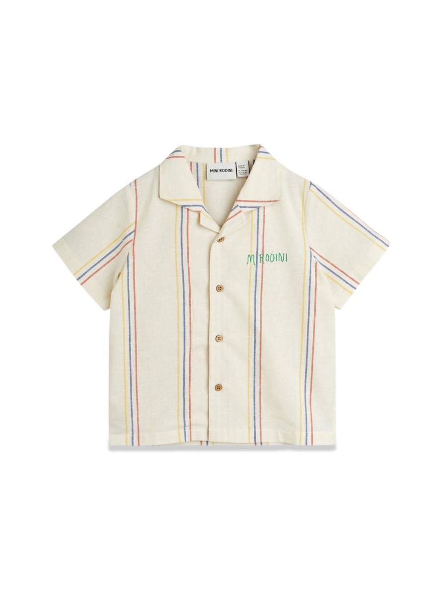 stripe y/d woven ss shirt - chapter 1