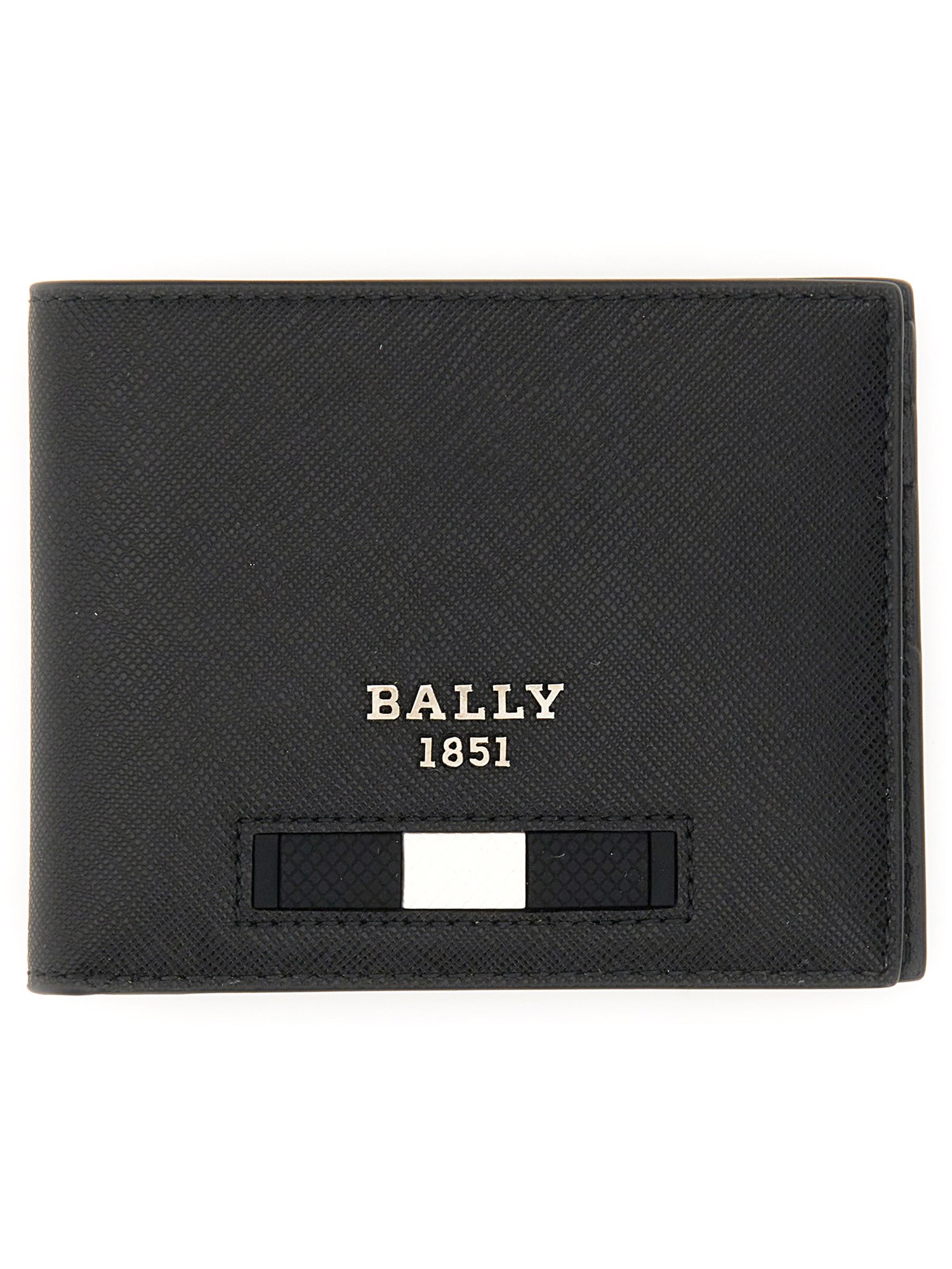 bally leather wallet