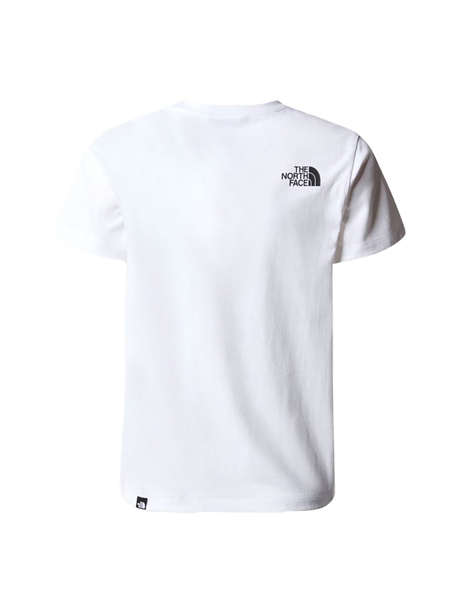 b s/s easy tee tnf white/asphalt grey