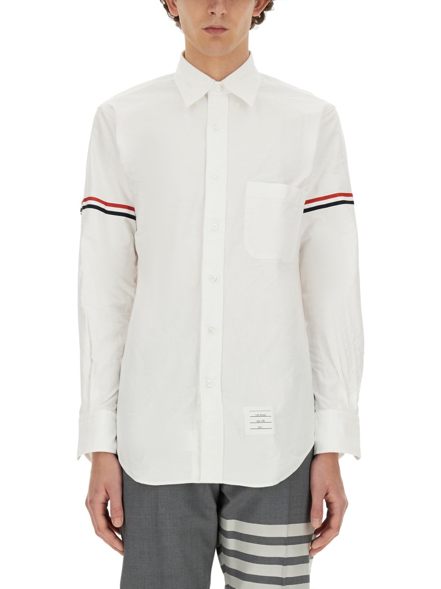 THOM BROWNE CAMICIA CLASSICA BUTTON DOWN IN OXFORD