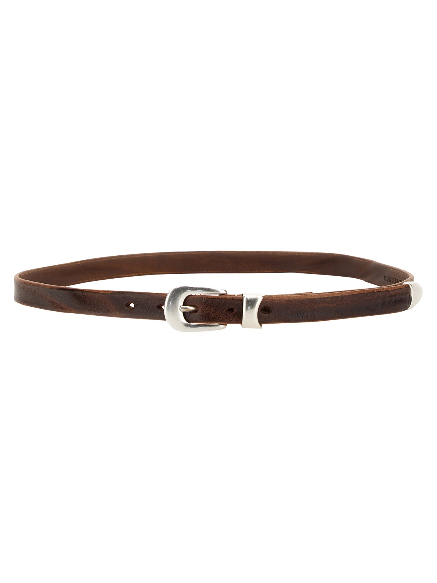our legacy leather belt