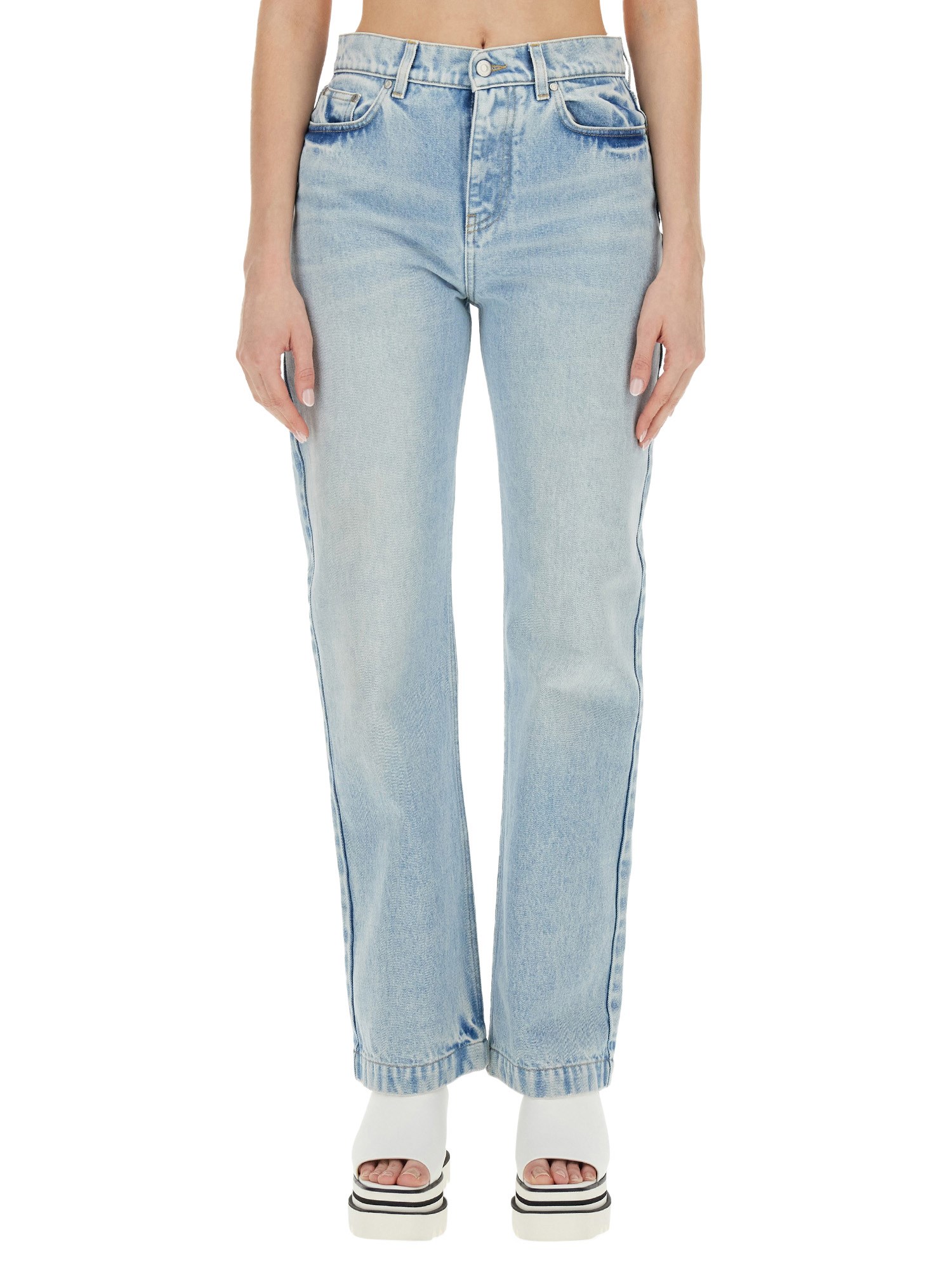 stella mccartney straight leg jeans