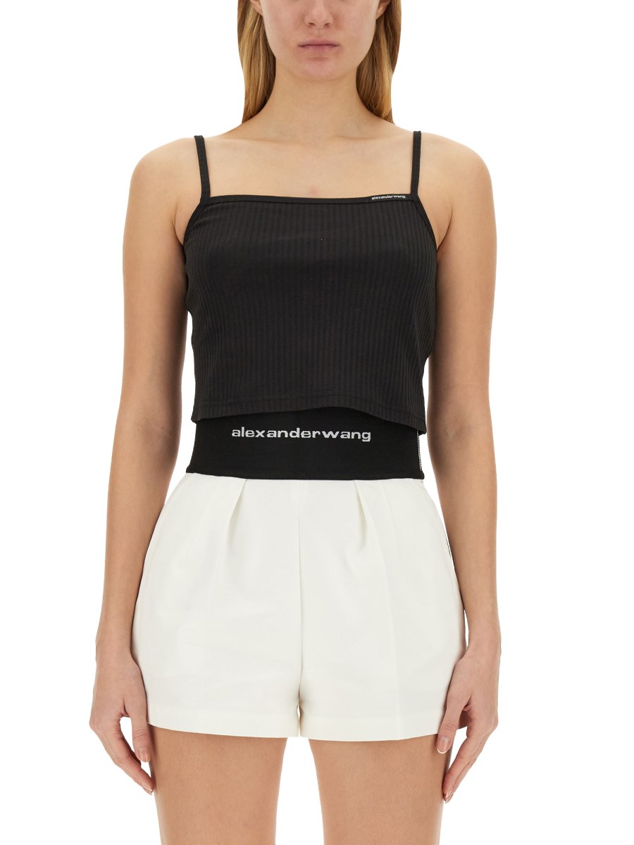 ALEXANDERWANG.T CANOTTA CAMI IN COTONE