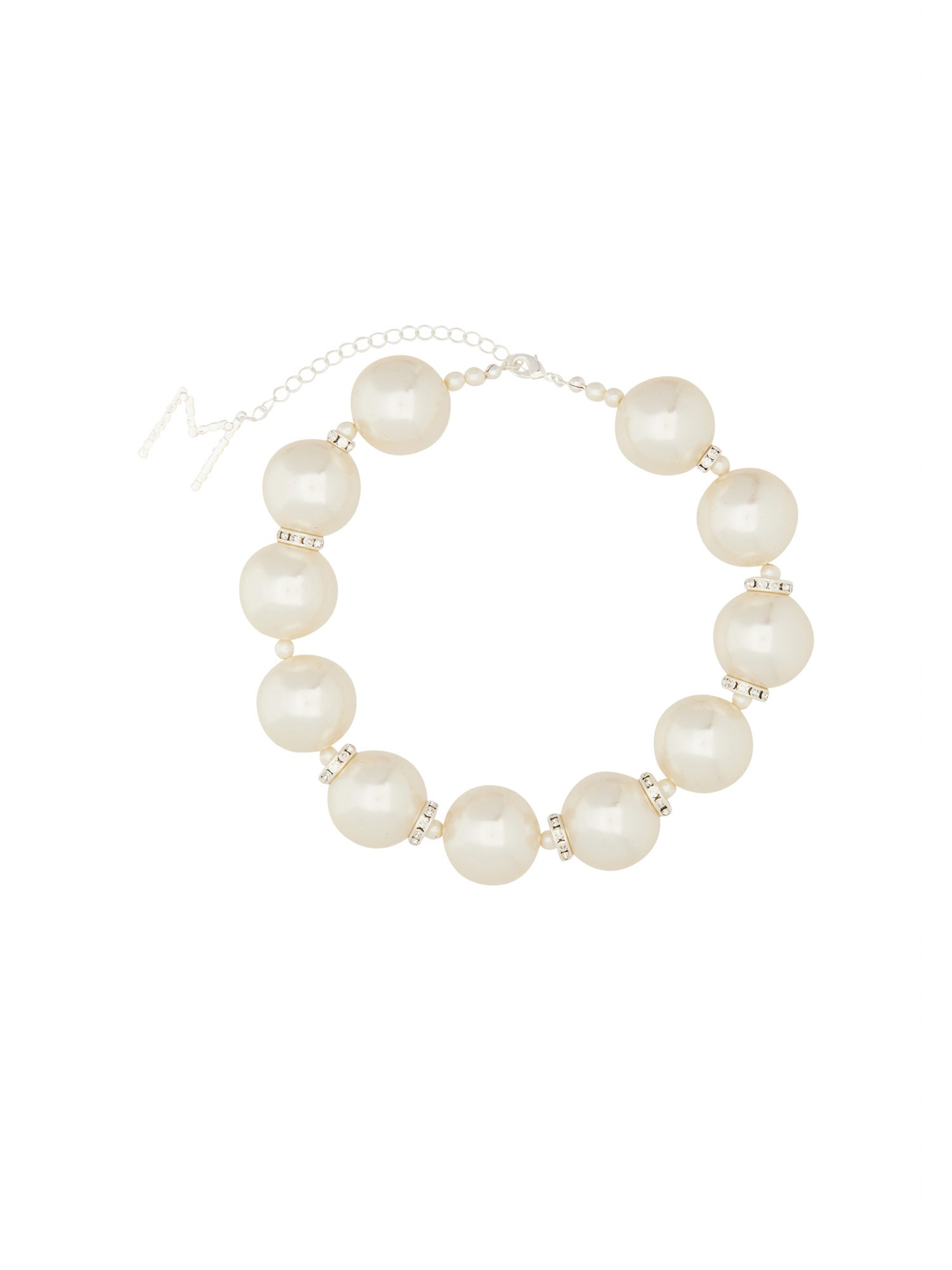 magda butrym oversized pearl necklace
