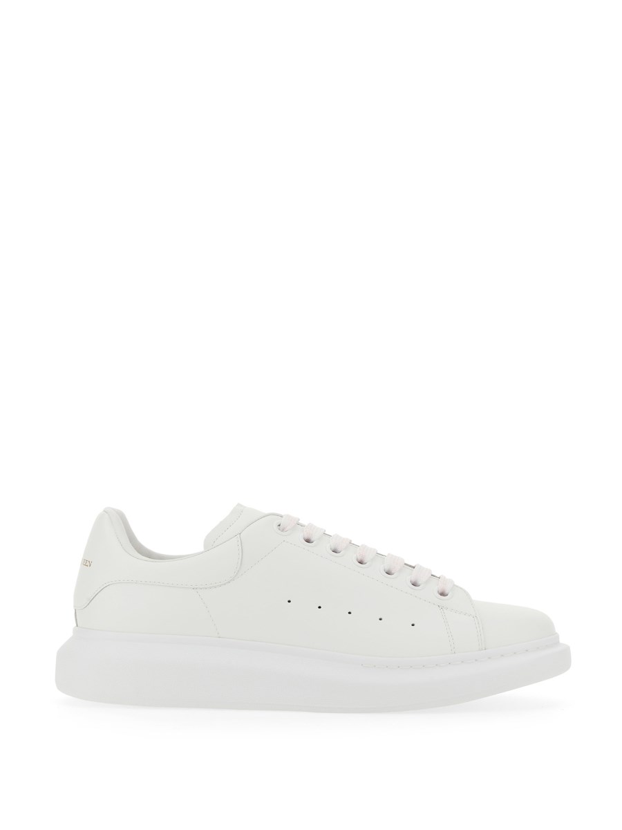 ALEXANDER McQUEEN SNEAKER OVERSIZE IN PELLE