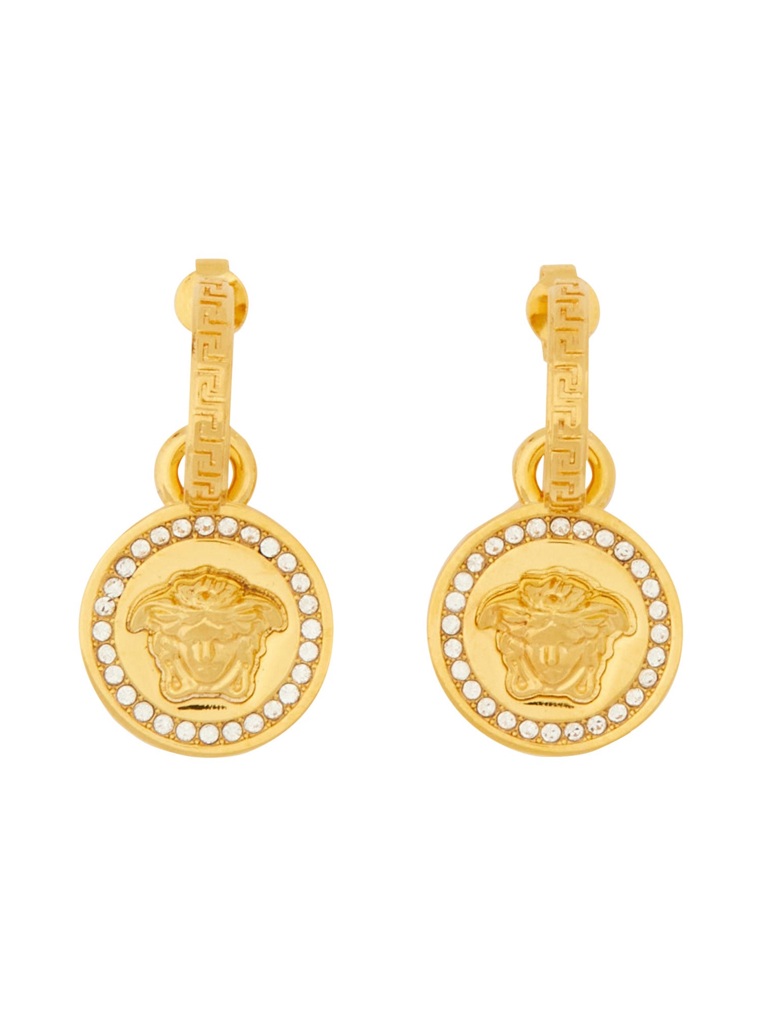 versace earrings with 