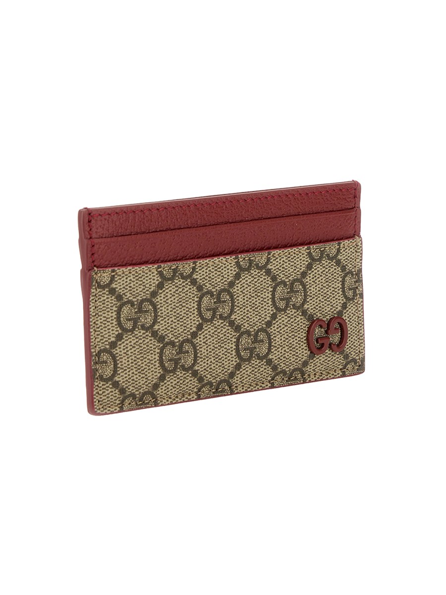 GUCCI CARD HOLDER WITH GG DETAIL Eleonora Bonucci