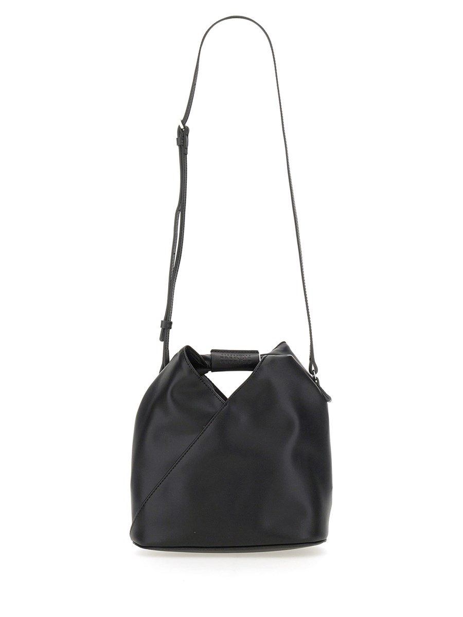 Authentic MM6 Maison Margiela Small japanese bag Black Tote
