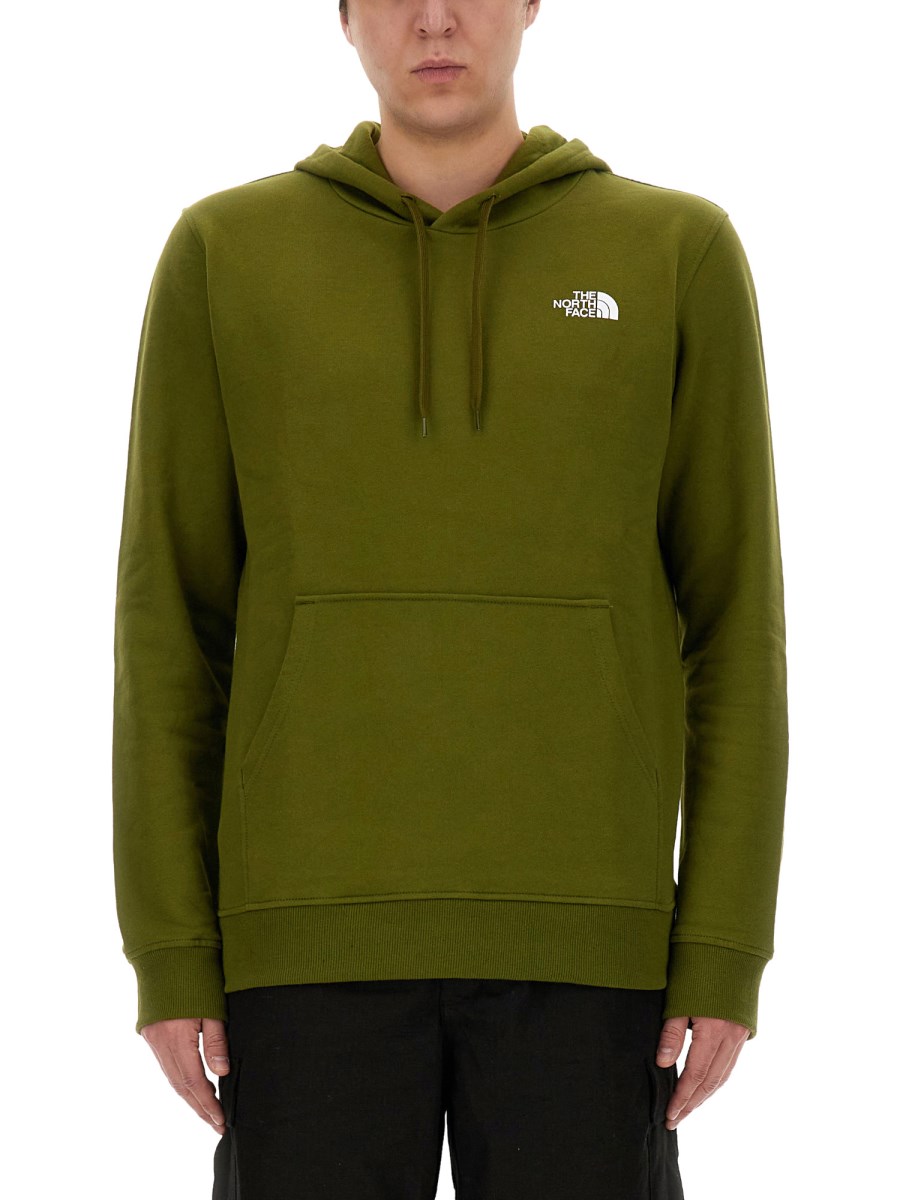 THE NORTH FACE FELPA IN COTONE CON LOGO