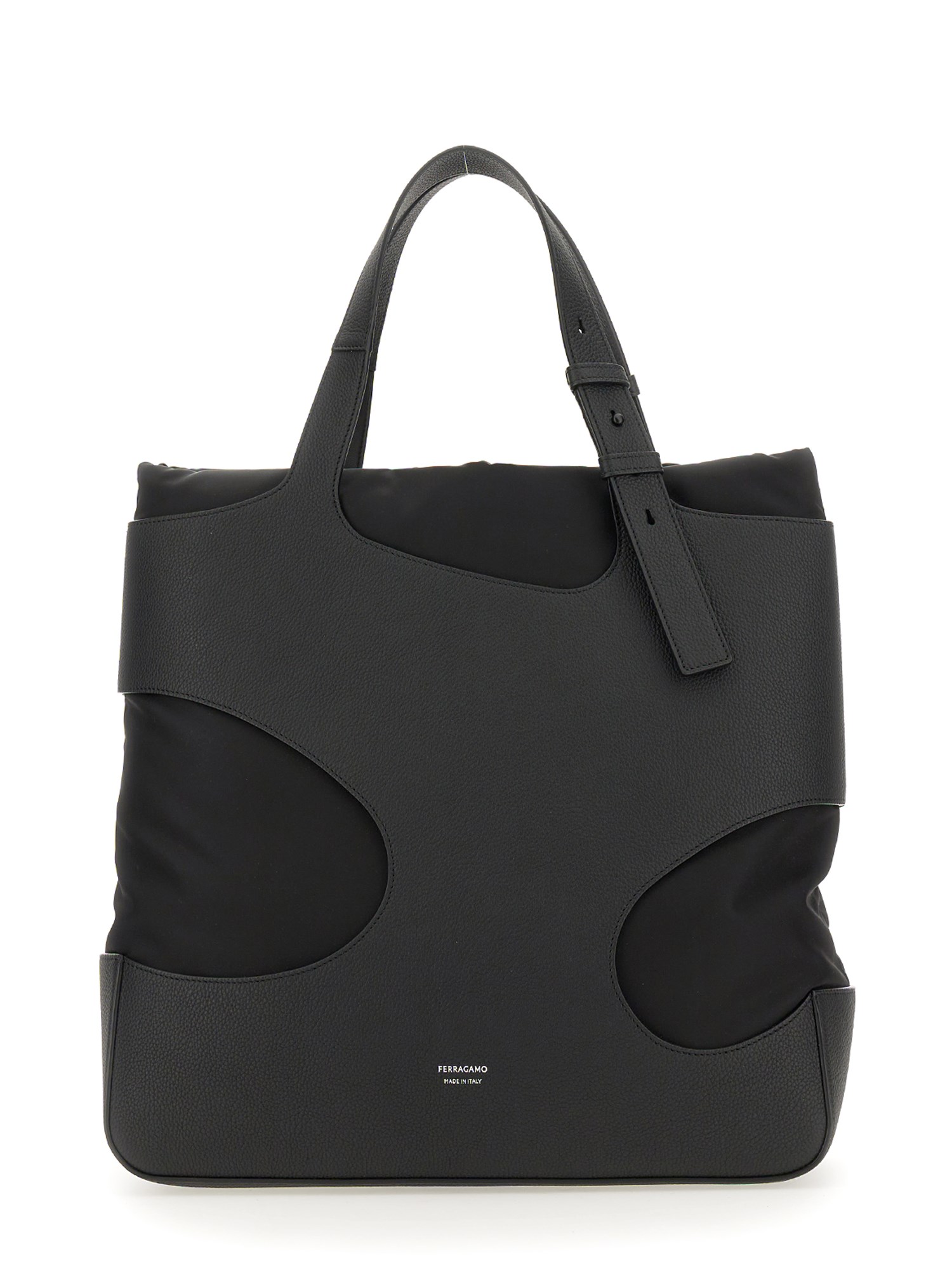 ferragamo tote bag with cut out