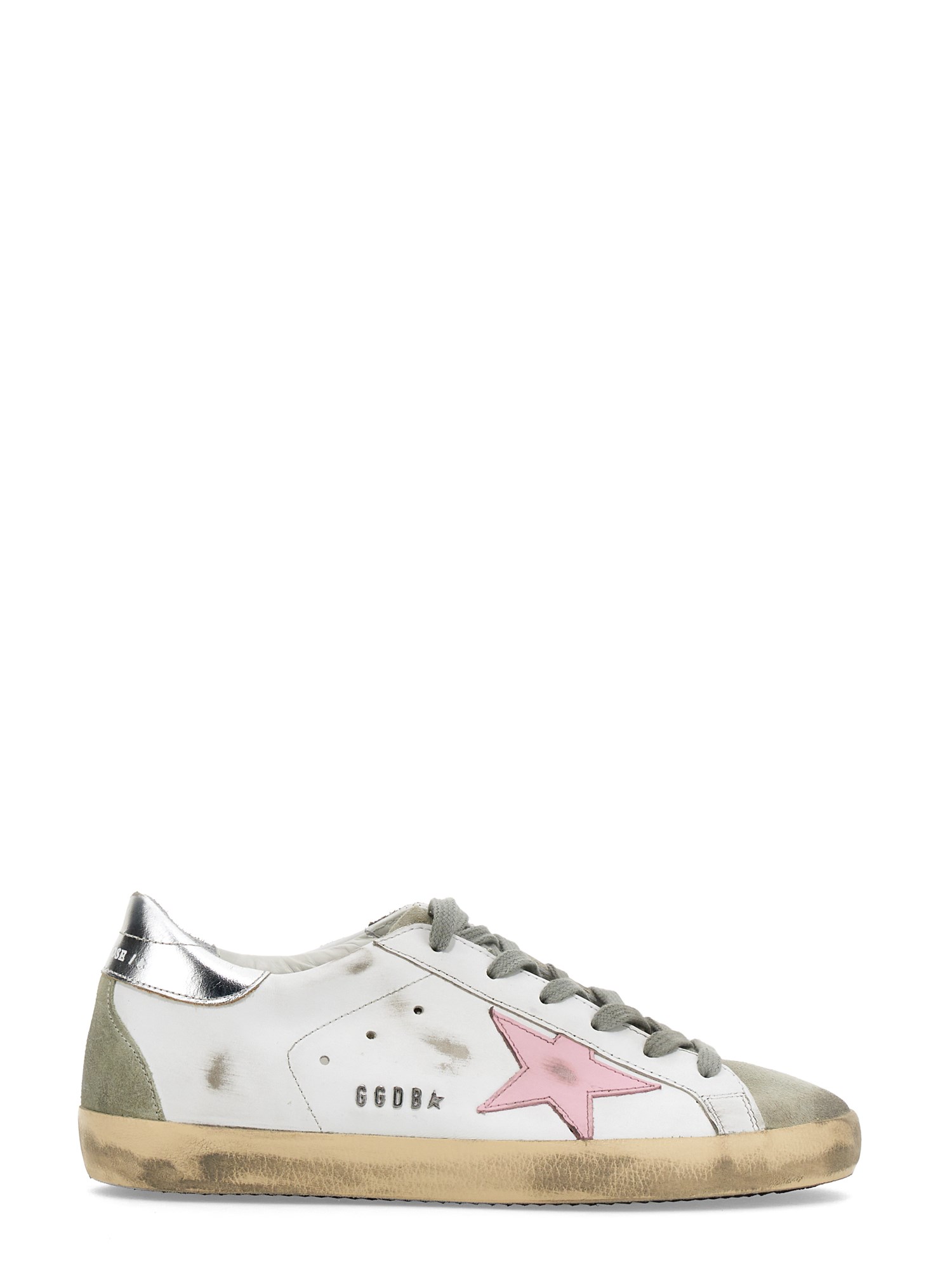 Shop Golden Goose Superstar Sneaker In White