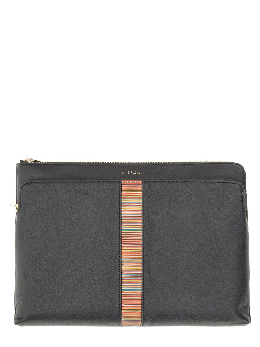 PAUL SMITH PORTADOCUMENTI IN PELLE