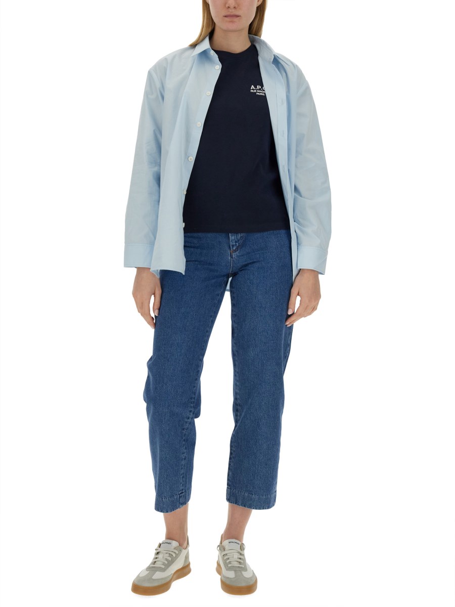 T-SHIRT CON RICAMO LOGO 