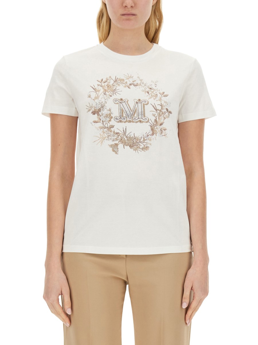 MAX MARA - COTTON HELMET T-SHIRT - Eleonora Bonucci