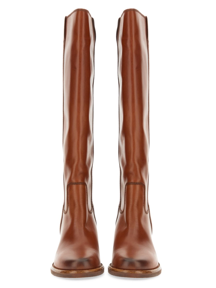 Women's Seenia Leather Boots In