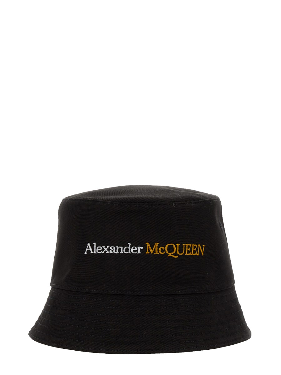 ALEXANDER McQUEEN CAPPELLO BUCKET CON LOGO