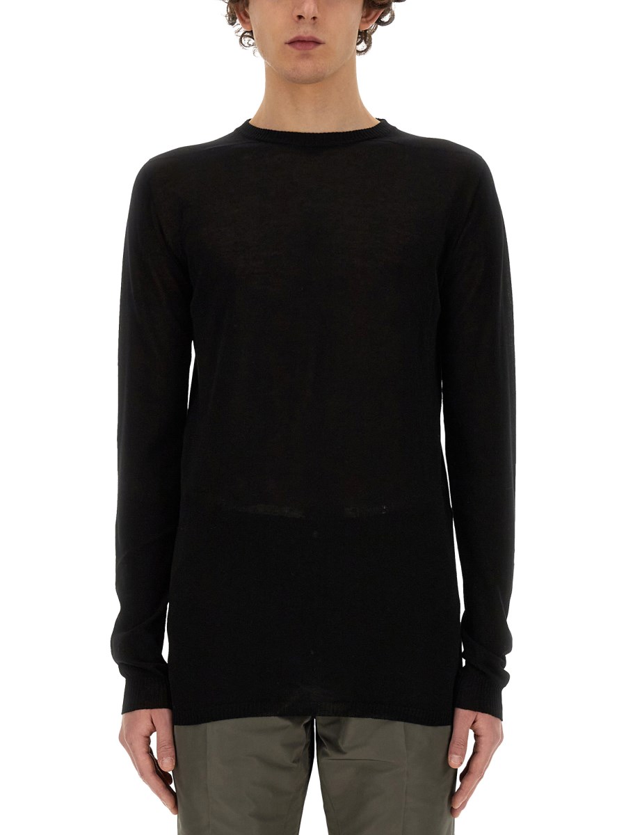 RICK OWENS MAGLIA ROUND NECK