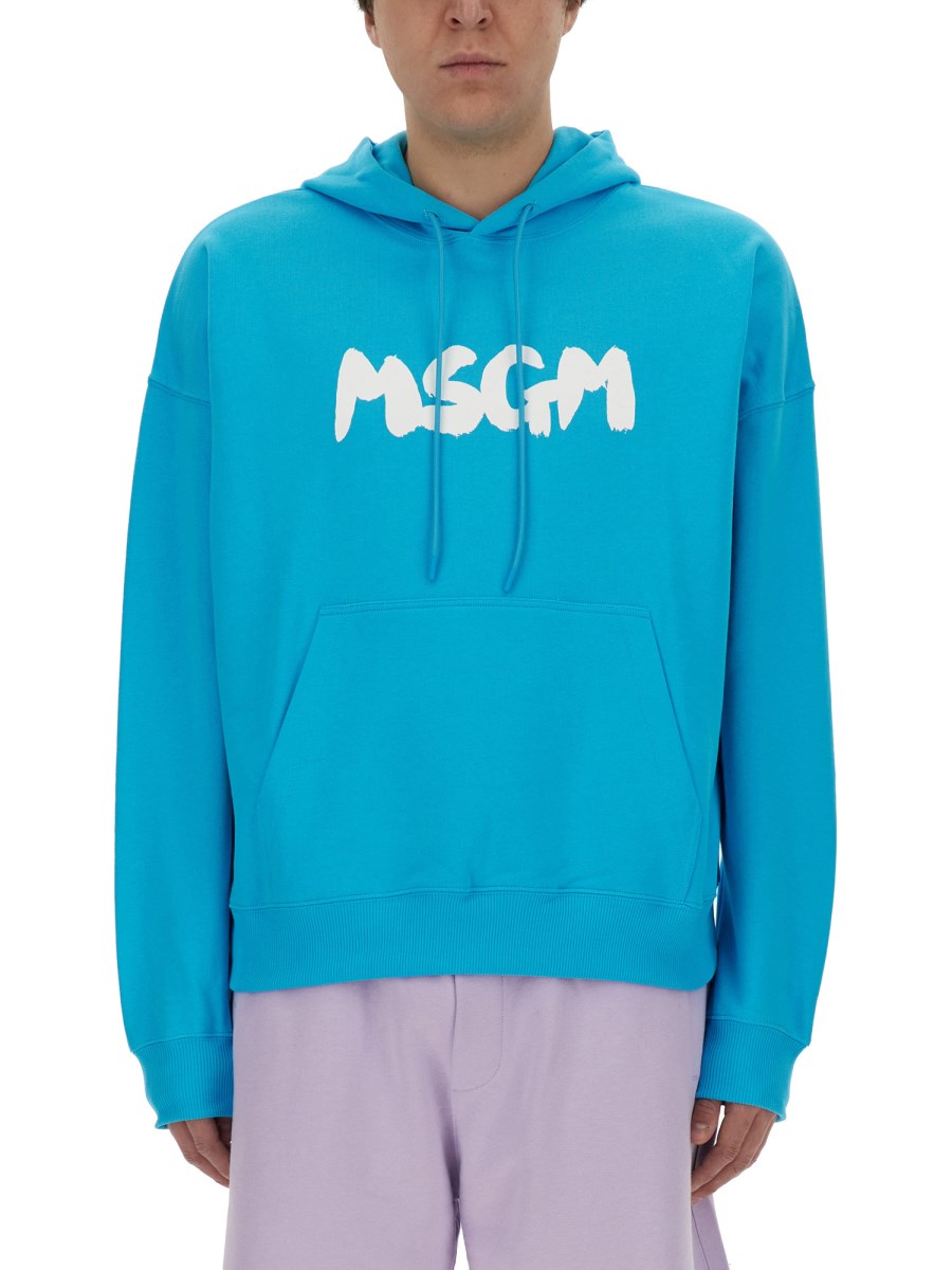 MSGM FELPA CON LOGO