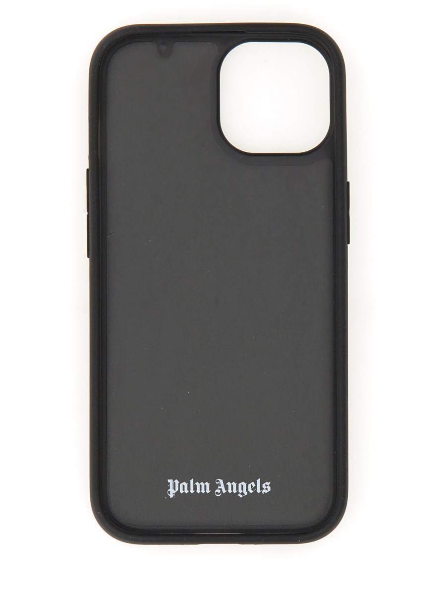 PALM ANGELS CUSTODIA PER IPHONE 15 CON LOGO