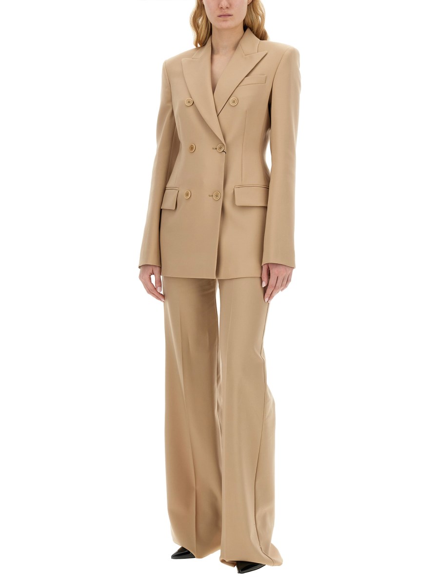 SPORTMAX - STRETCH WOOL DOUBLE-BREASTED 