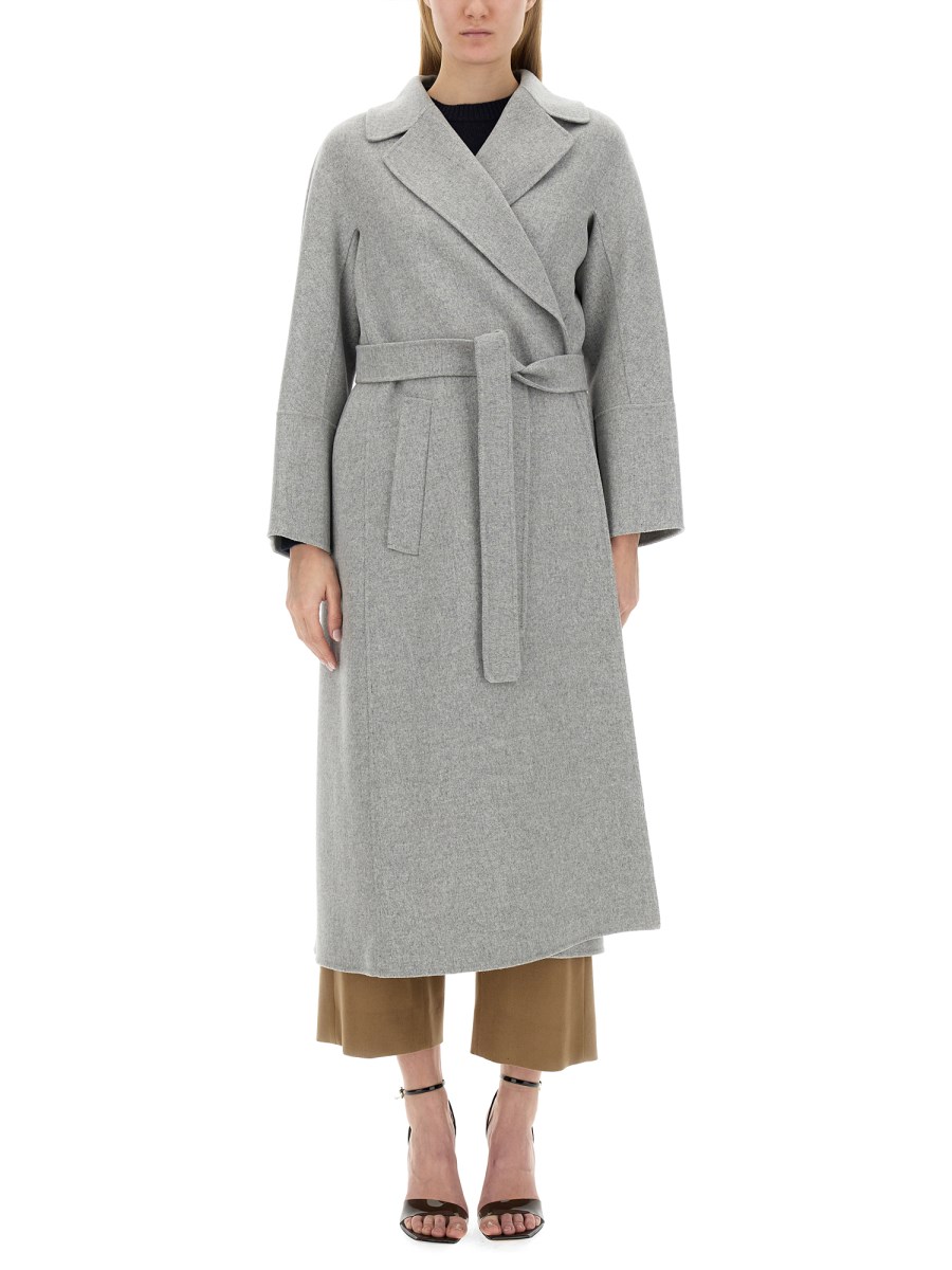 S MAX MARA WOOL ROBE COAT Eleonora Bonucci