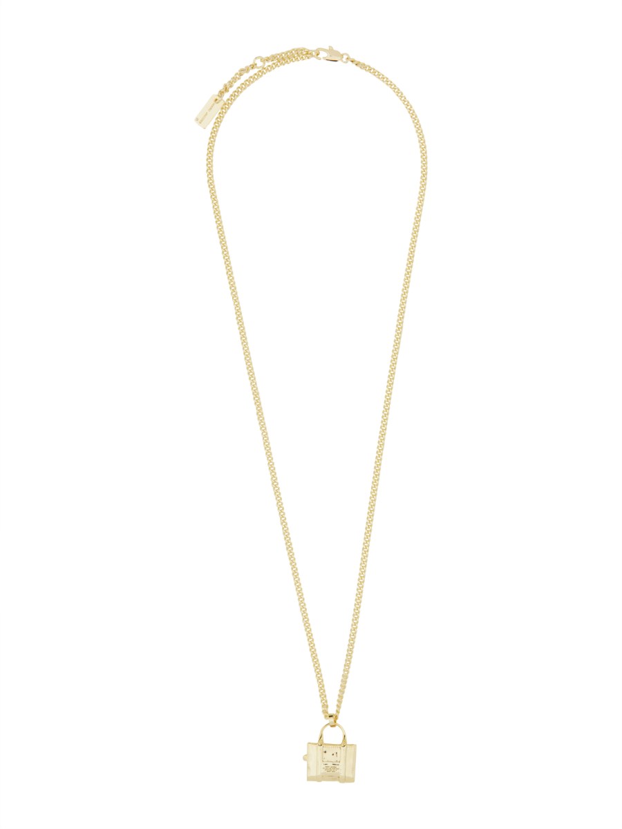 Marc jacobs padlock on sale necklace