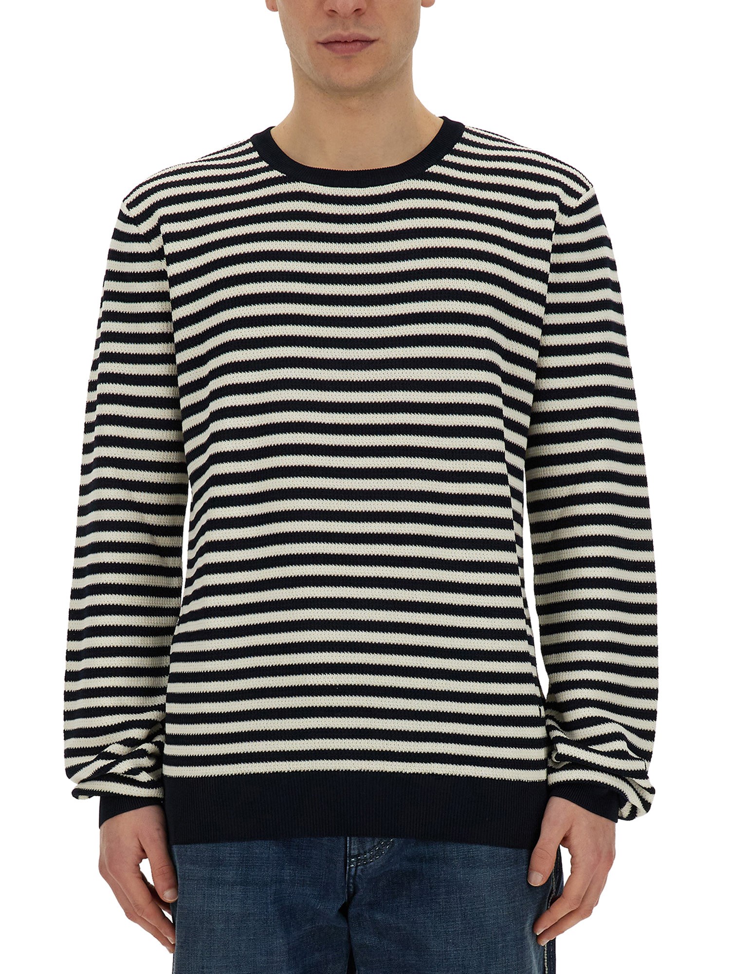 dolce & gabbana jersey with stripe pattern