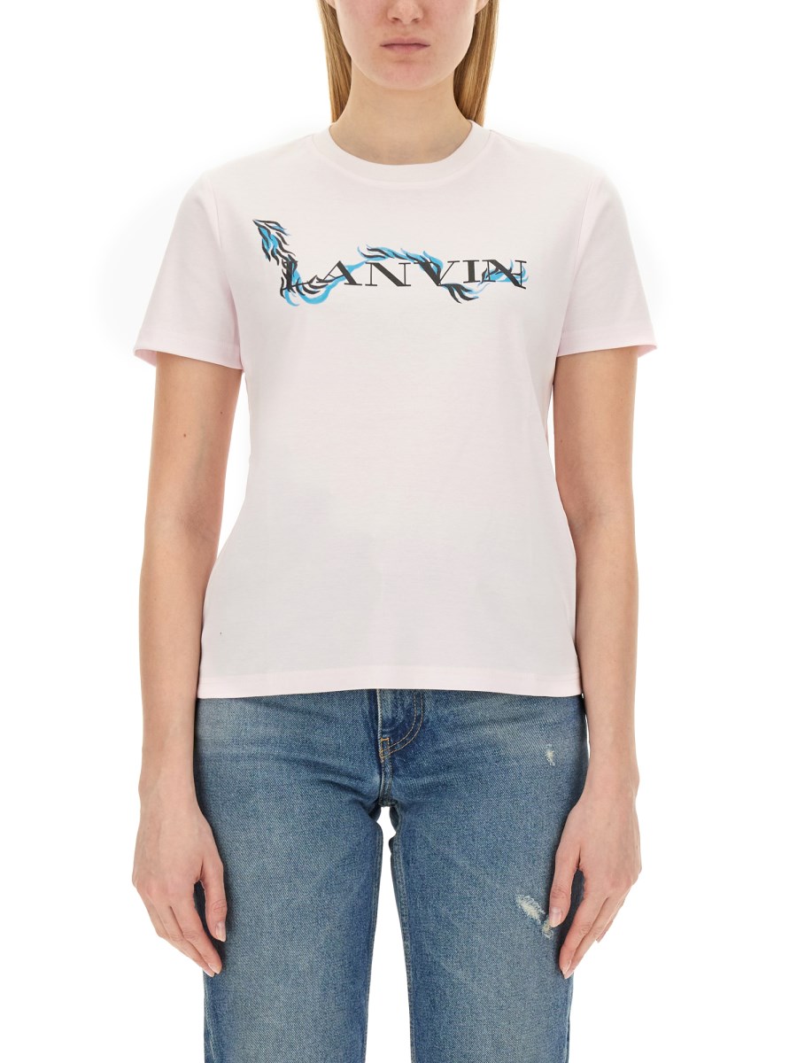 LANVIN T-SHIRT CON LOGO