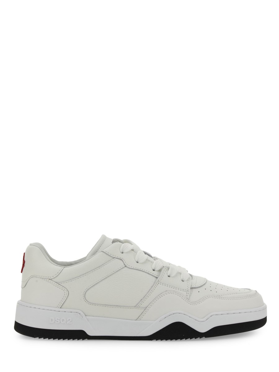 DSQUARED SNEAKER SPIKER IN PELLE