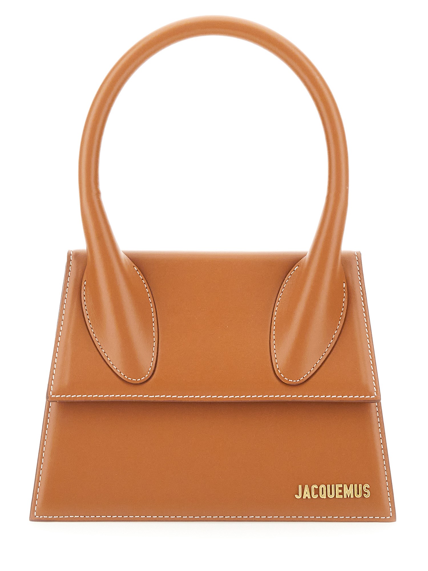 Jacquemus Le Grand Chiquito Crossbody Bag In Buff