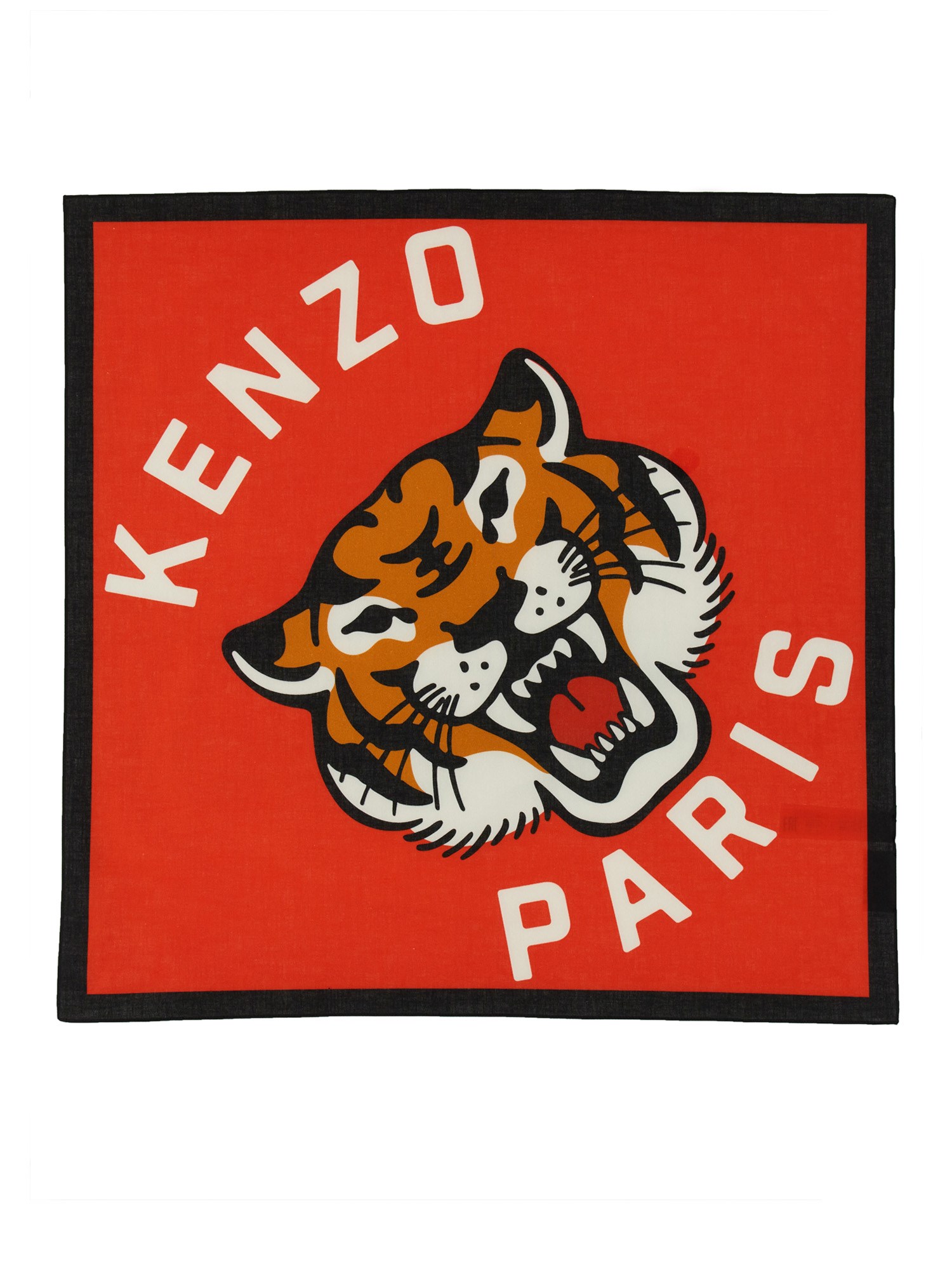 kenzo logo scarf