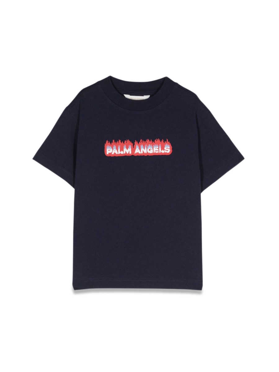 PALM ANGELS neon logo reg. t-shirt