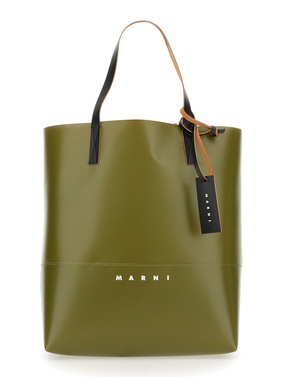 MARNI BORSA SHOPPING CON LOGO